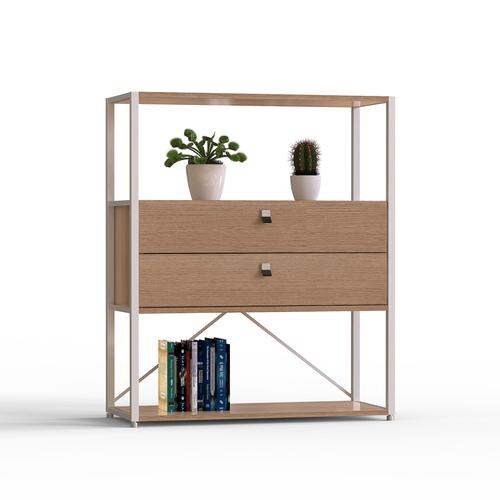 (暫停發(fā)貨2月8號恢復(fù)發(fā)貨)鋼木家具組合書柜自由組合書架抽屜柜